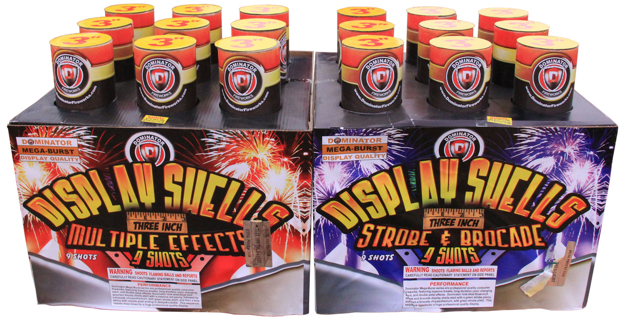 Display Shells-strobe & brocade