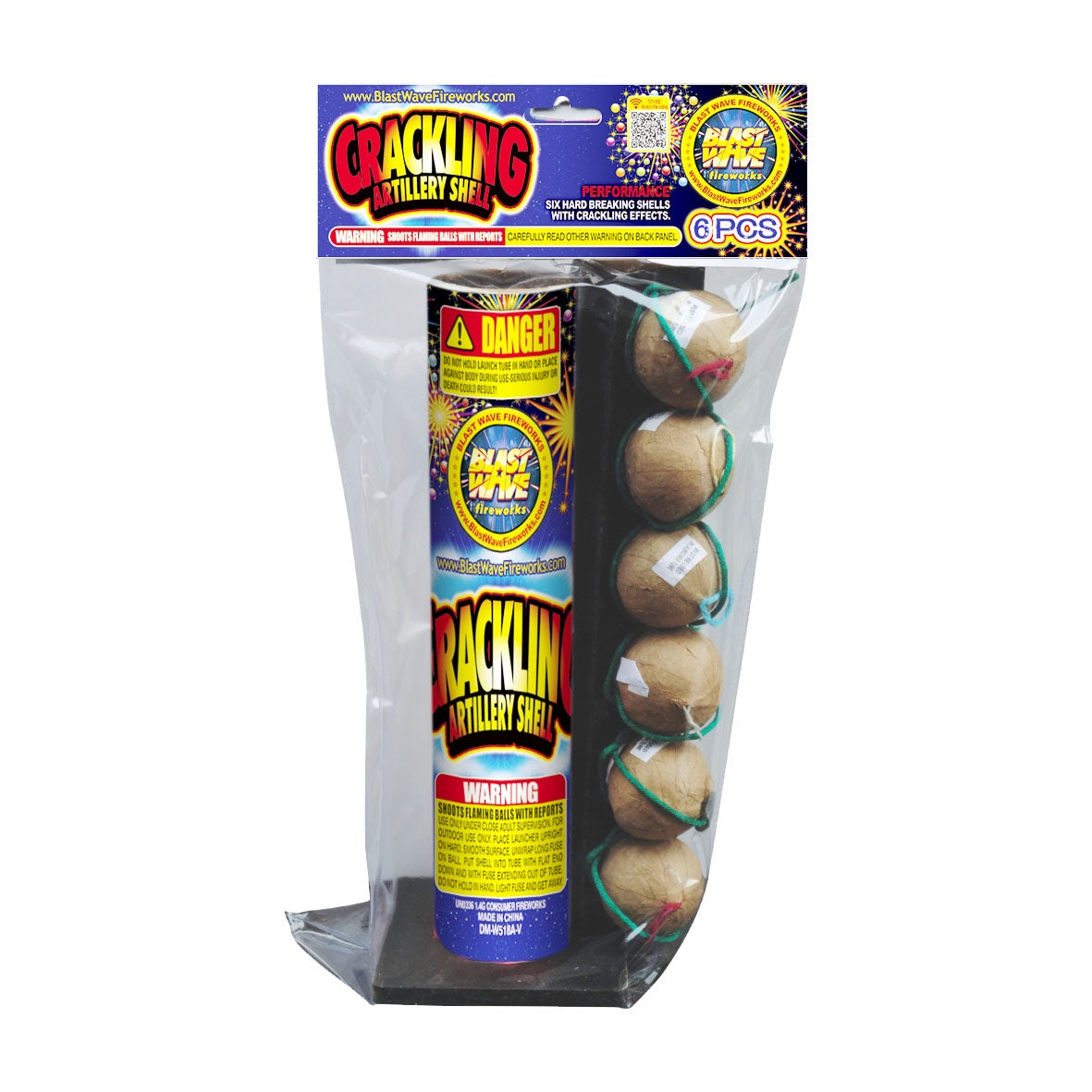 Poly Pack- Crackling cylinder shell