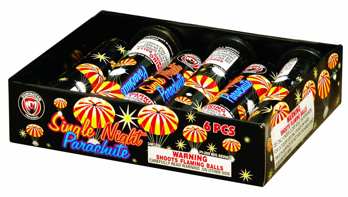 Single Night Parachute 6pc