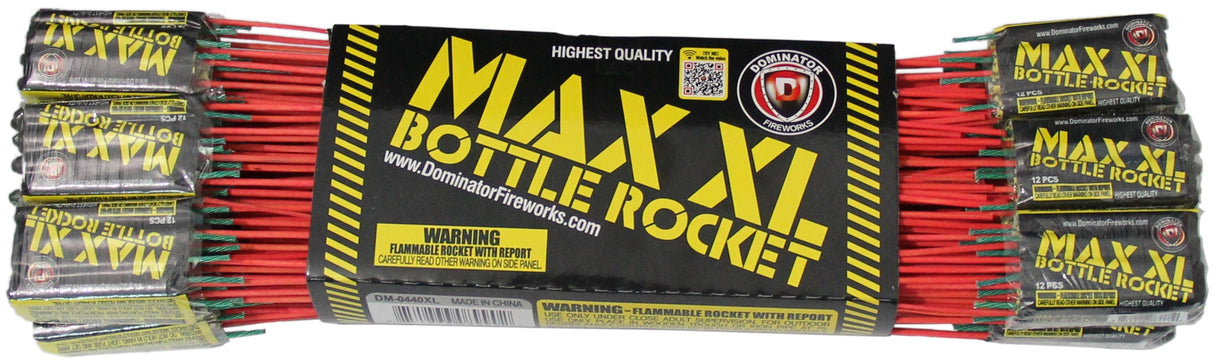 Max XL Bottle Rocket w/report