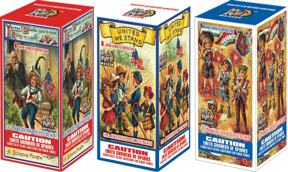 Old American Box Fountain