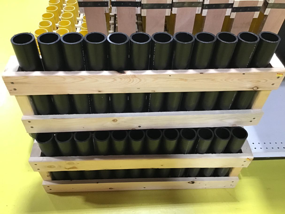 BLACK-12 shot rack