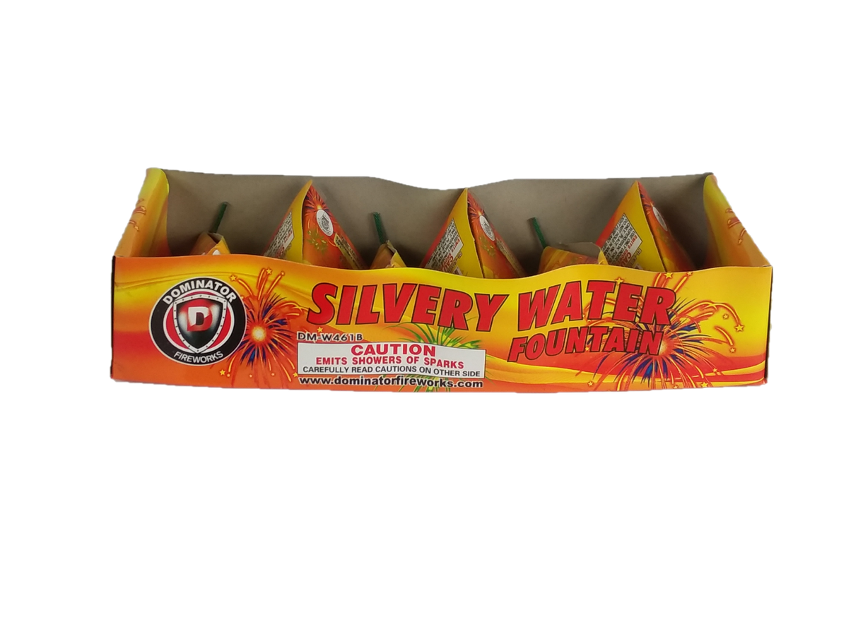 Silvery Water Fountain