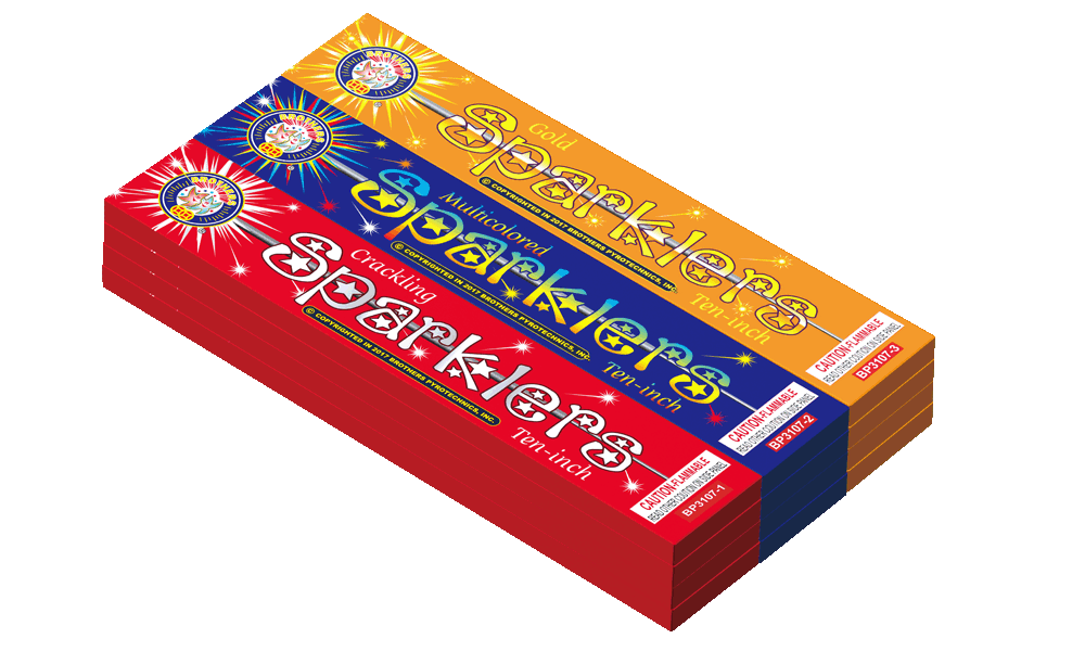 Ten-Inch Sparklers