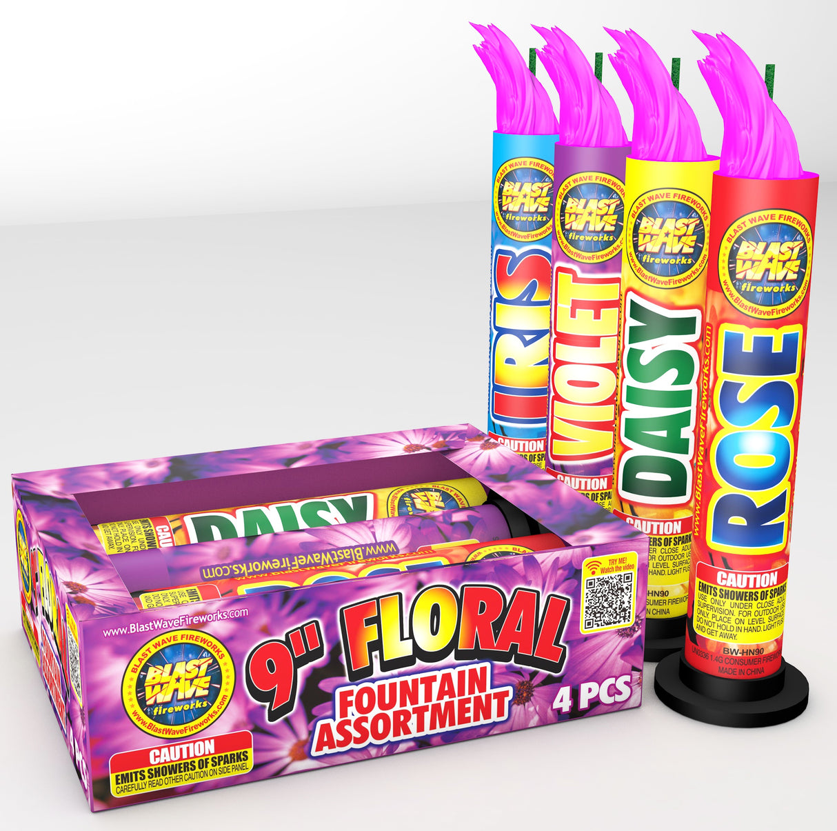 Floral Fountain 9”