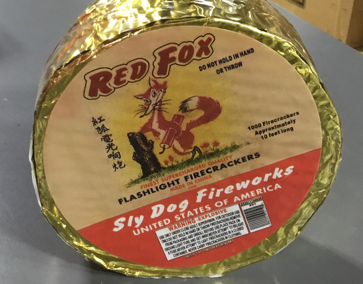 Red Fox 1000 firecrackers