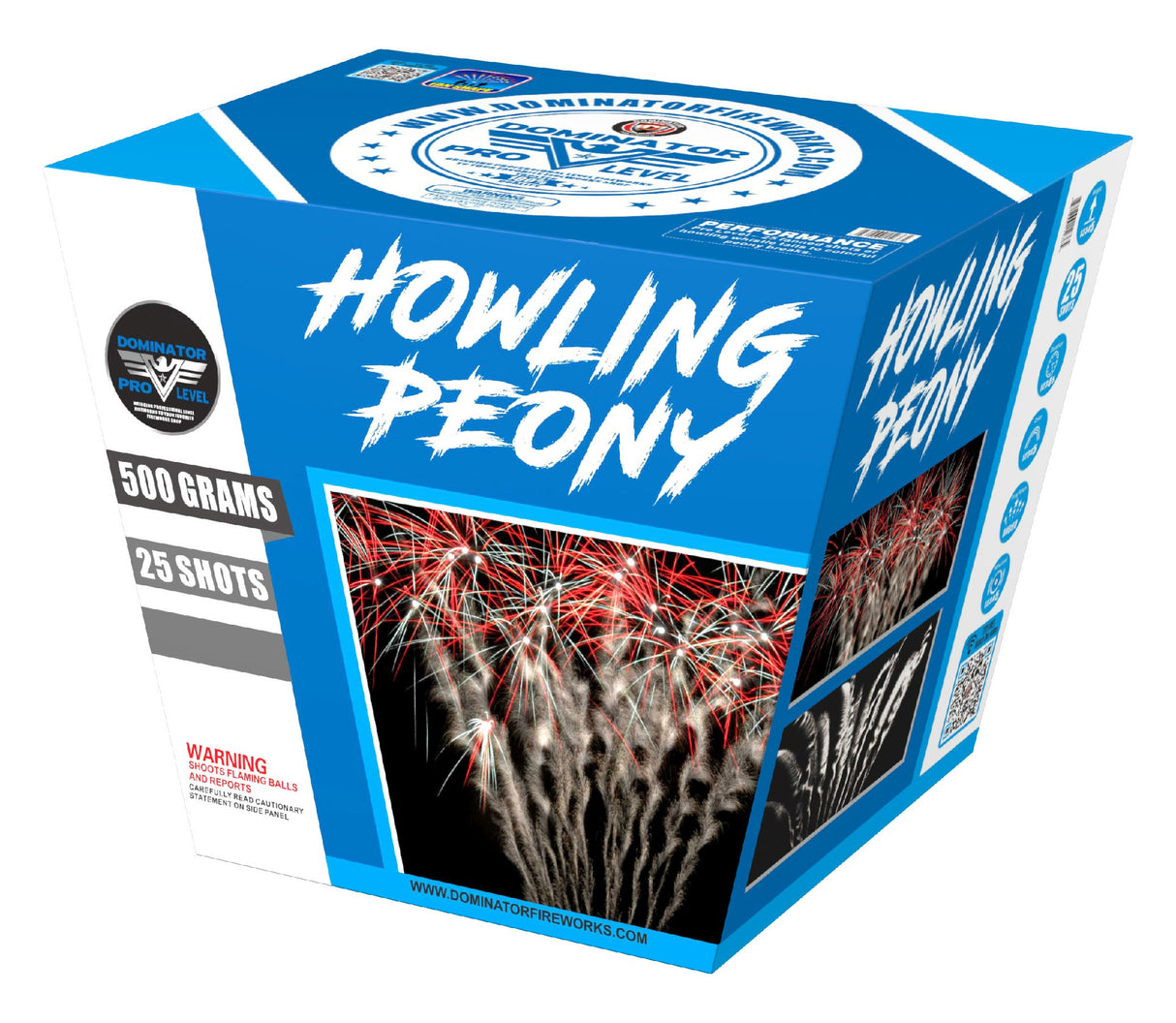 The Howling Peony Fan