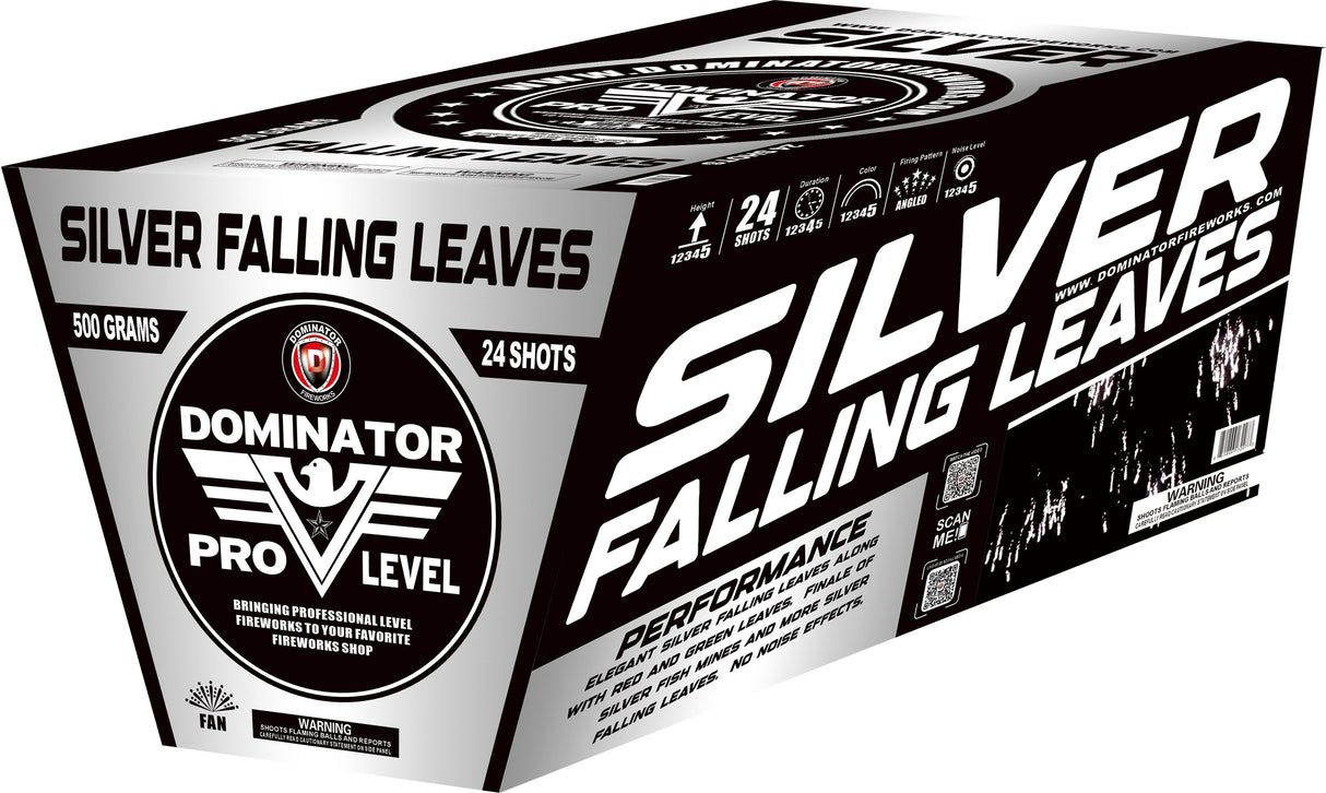 DMP Silver Falling Leaf