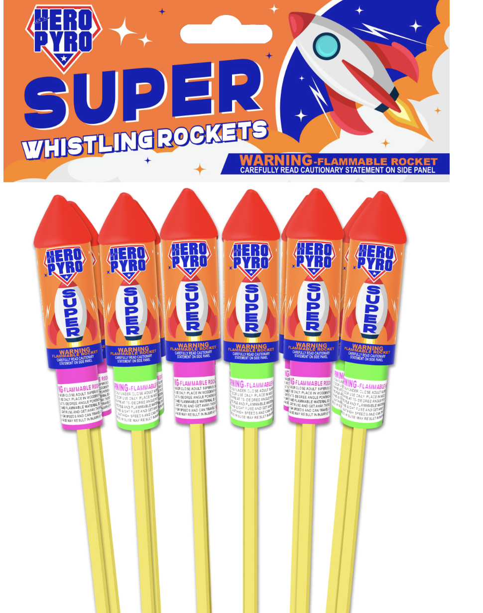 Super Whistling Rockets
