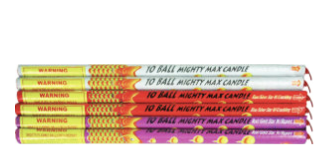Mighty Max Candle 10 ball