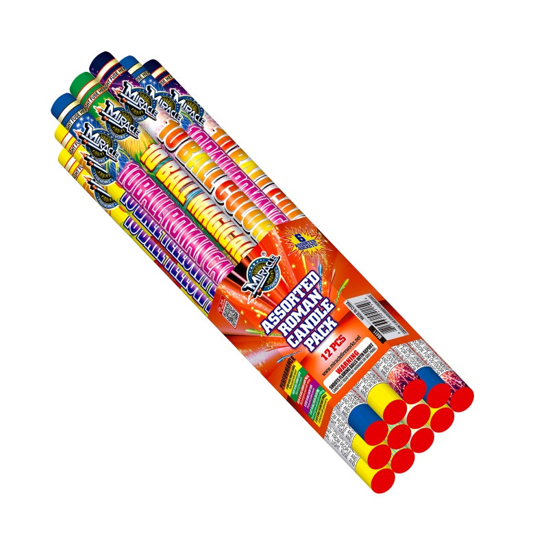 Assorted Roman Candles