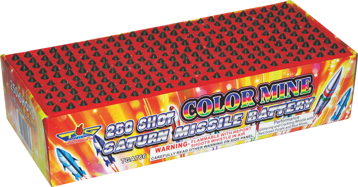COLOR MINE SATURN MISSILE 250 shot