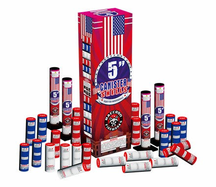 XL Canister Shells 5"