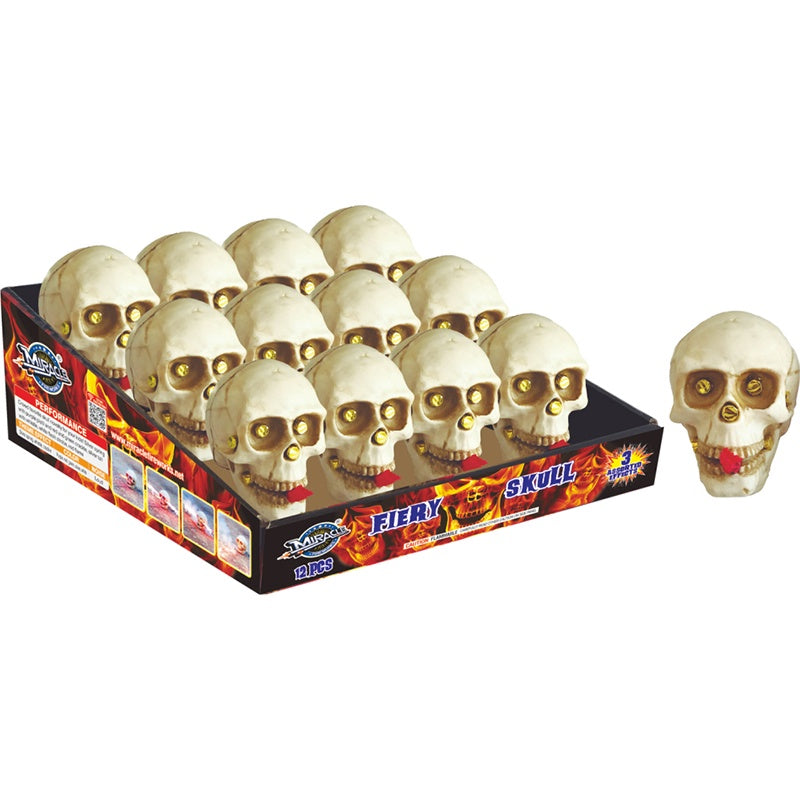 Fiery Skull