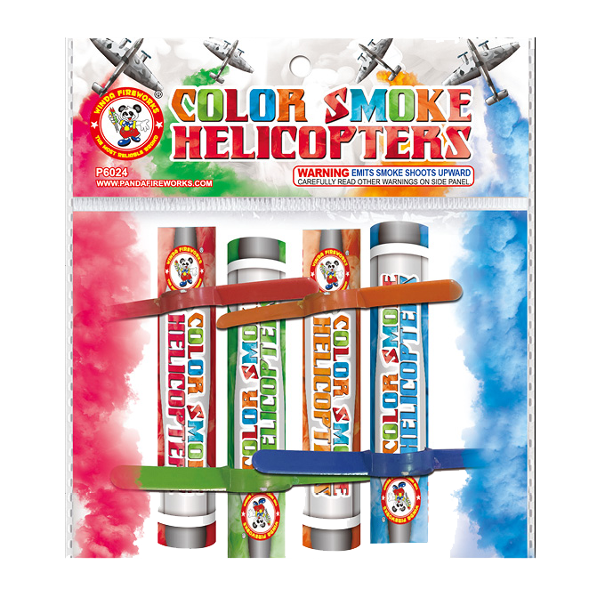 Color Smoke Helicopter