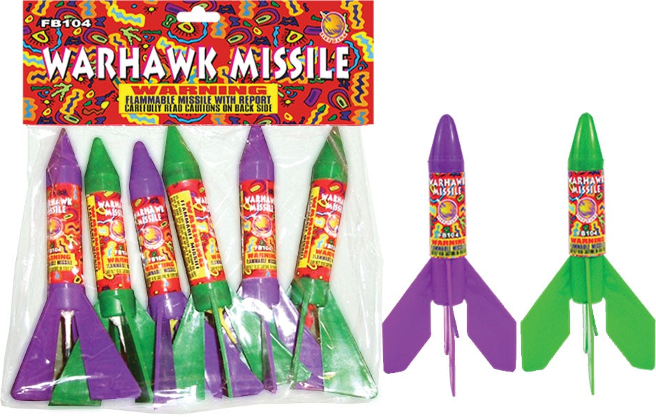 Warhawk Missile 7"