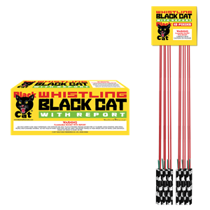 Black Cat Whistling Bottle Rockets
