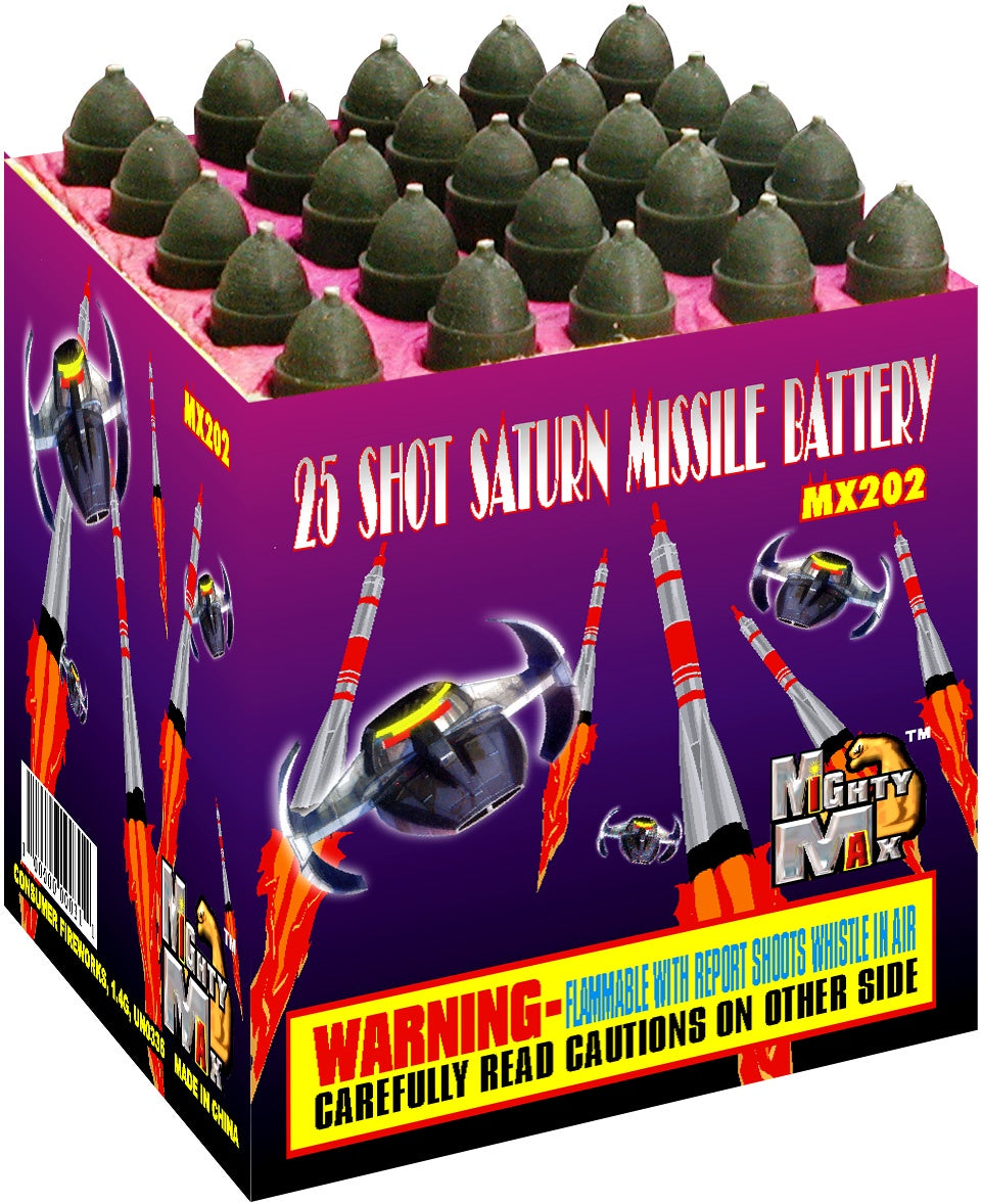 Saturn Missile 25 shot(4 pack)