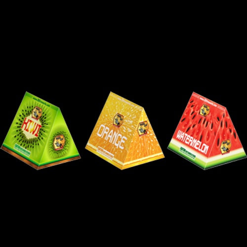 Watermelon Kiwi/Orange/Red/