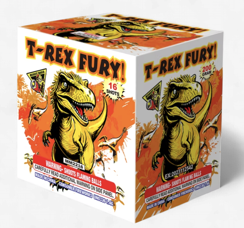 T-Rex Fury - Johnny Rockets Fireworks