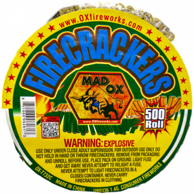 Color Paper Firecrackers 500’s