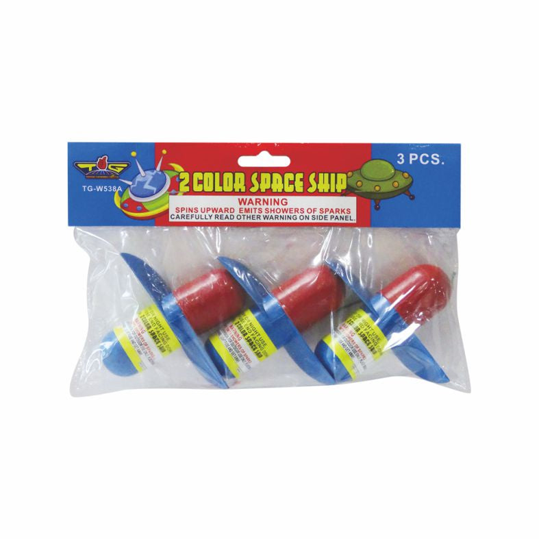 Two Color Space Ship