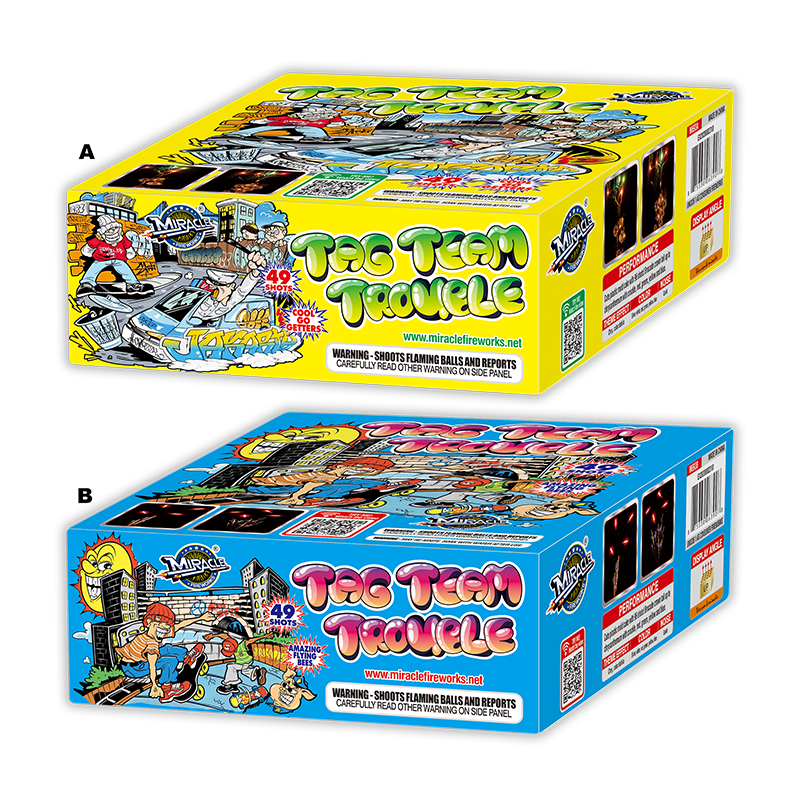 Tag Team Trouble - Johnny Rockets Fireworks 