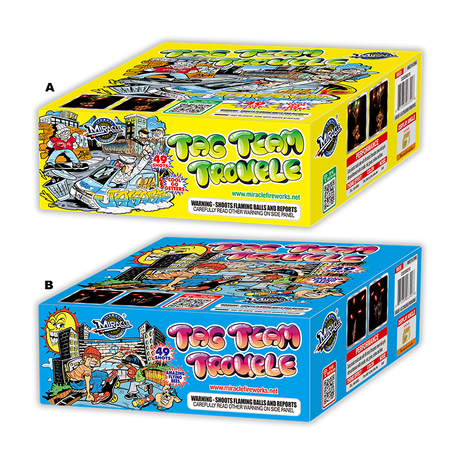 Tag Team Trouble - Johnny Rockets Fireworks 