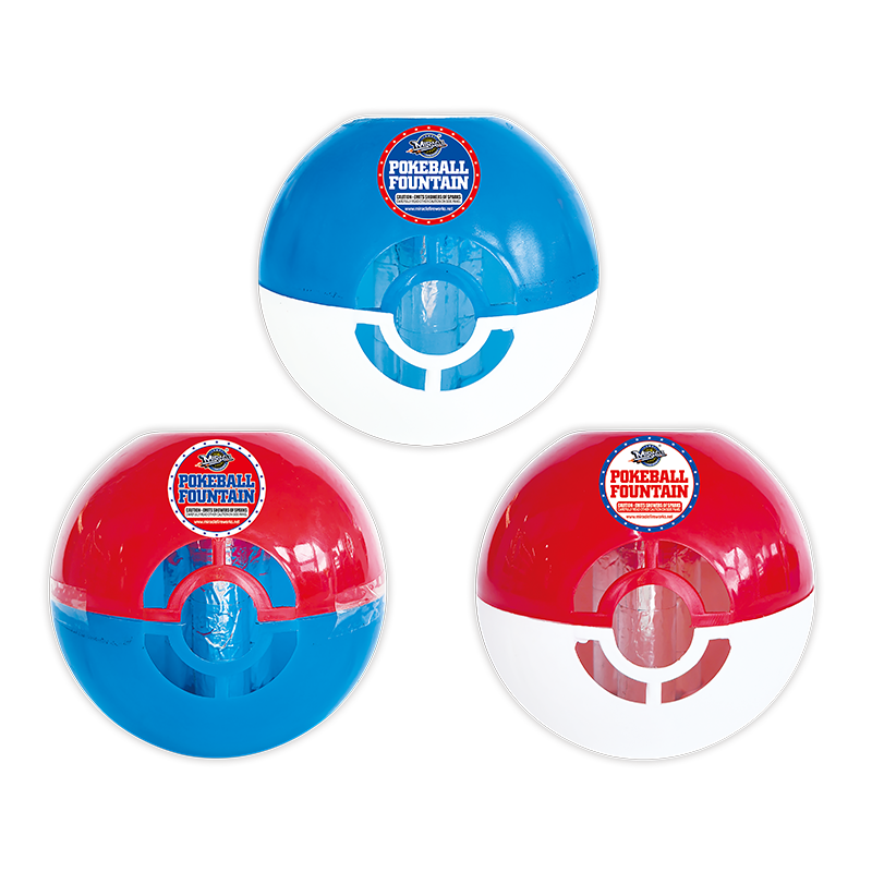 Pokeball - Johnny Rockets Fireworks 