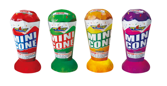 Mini Cone - Johnny Rockets Fireworks 