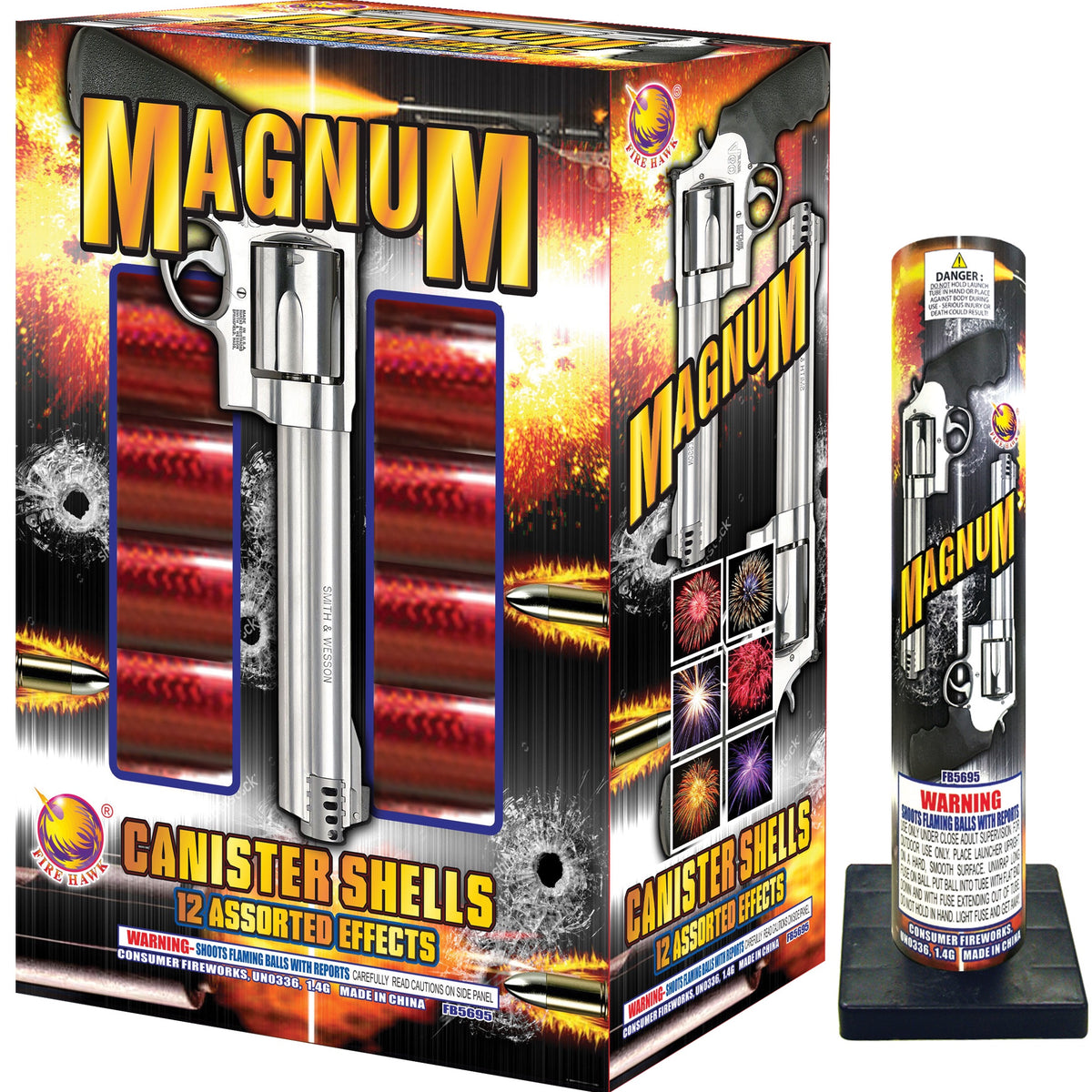 Magnum 1.25 Artillery Shell – Johnny Rockets Fireworks