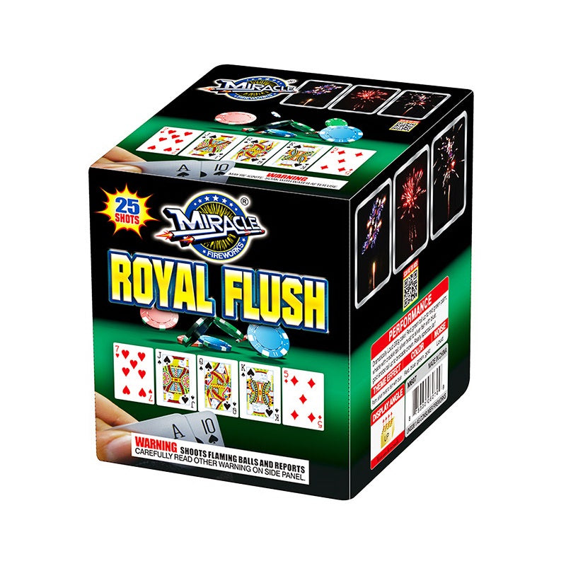 Royal Flush 25’s – Johnny Rockets Fireworks