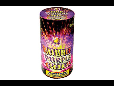 Bubbly Purple Gold