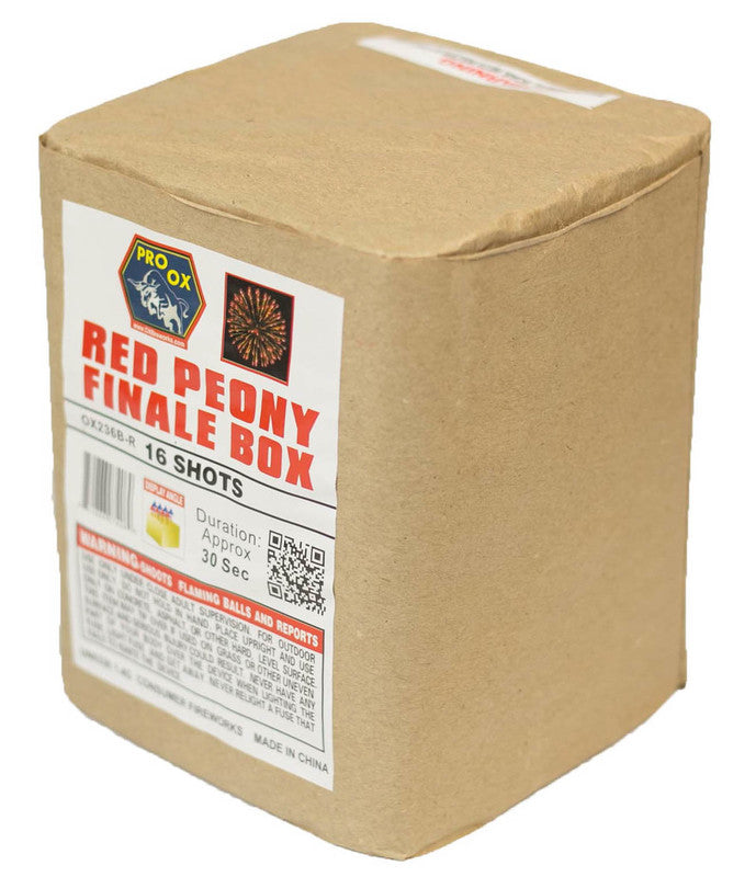 Red Peony Finale Box
