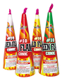 #10 Assorted Conic Fountain - Johnny Rockets Fireworks 