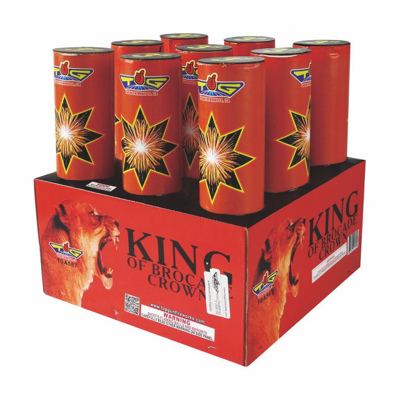 Kings Crown Rockets King Of Brocade Crown – Johnny Rockets Fireworks